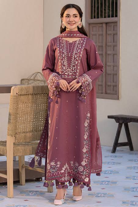 Dhanak Three Piece Winter Collection